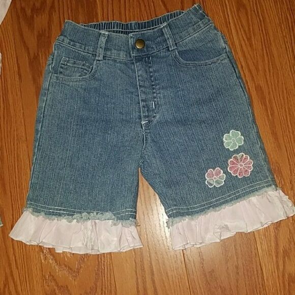 Chit Chat denim short set  Sz 4T  NWOT - Picture 3 of 5